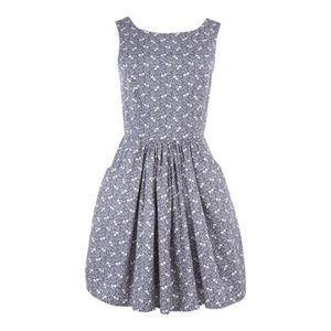 Jack Wills Floral Summer Keyhole Bow Dress